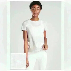 Athleta Daily Snakeskin Top